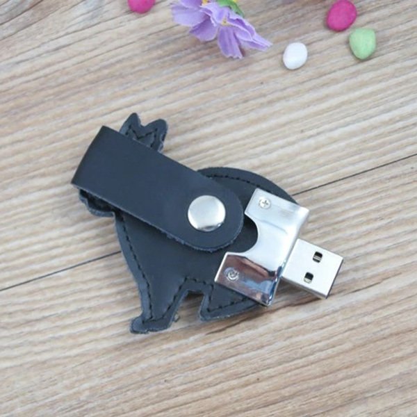 皮製隨身碟-兔子造型USB_4